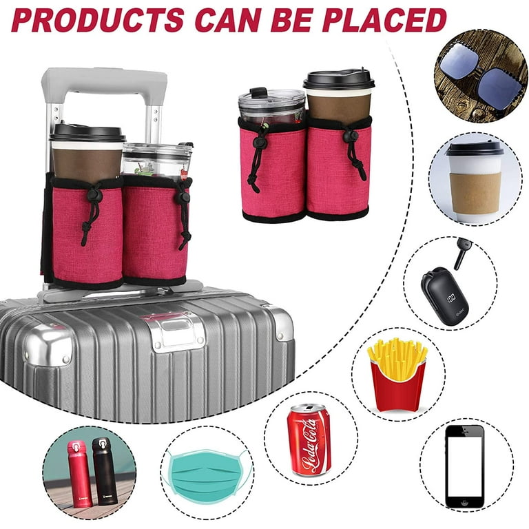 Luggage Cup Holder Travel Cup Holder Luggage Cup Holder Attachment