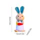 thumbnail image 3 of Decoraciones de Pascua, regalos de Pascua, adornos de Pascua, decoraciones de conejito de Pascua, decoraciones de conejito brillantes, juguetes de peluche de conejito, decoraciones de conejito, decora, 3 of 6