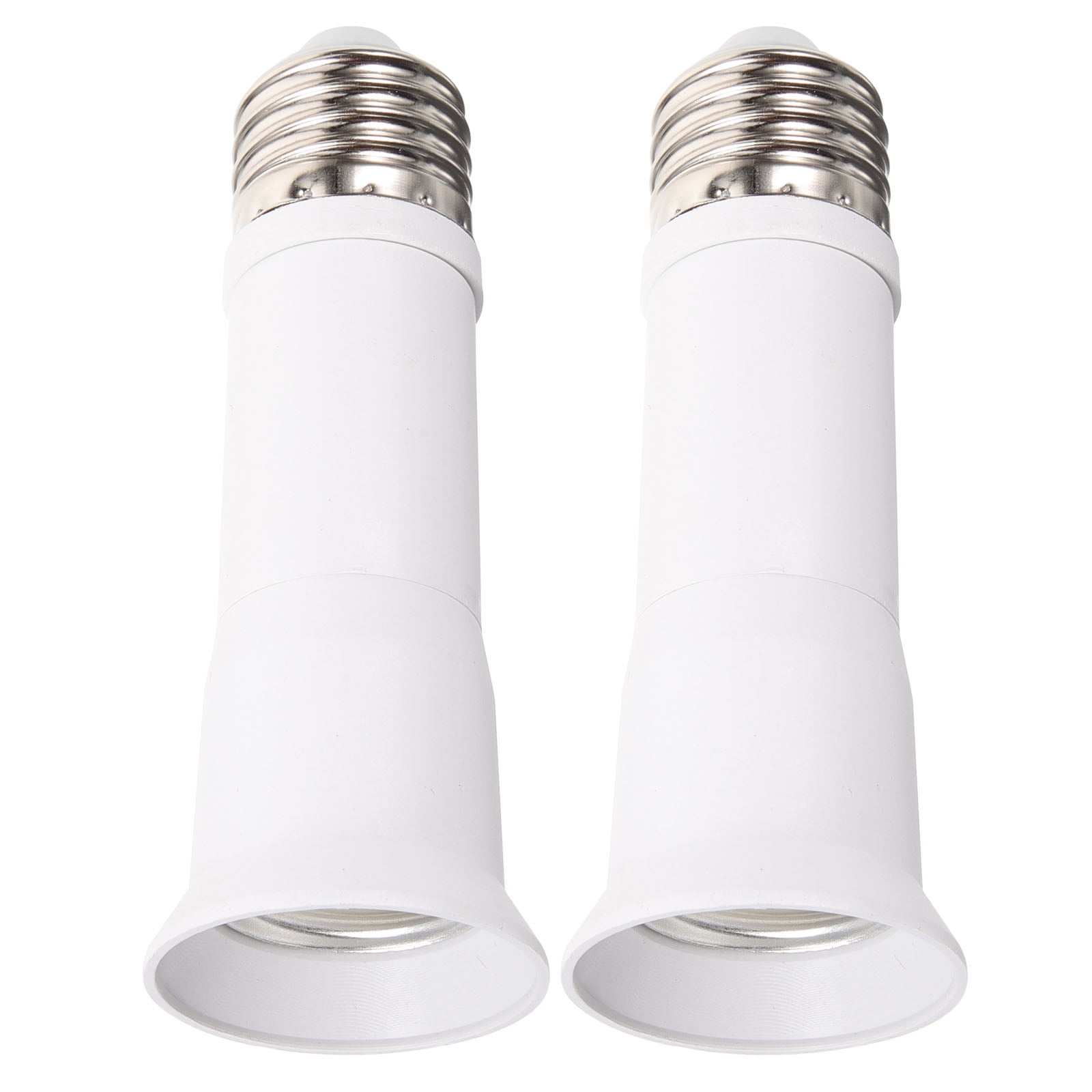 2pcs Bulb Socket Extender Telescopic Light Bulb Extension Socket E27 Socket