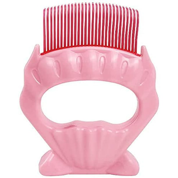 Grooming Brush, Reusable Comb with Rubber Handle, Hair Remover for Long Long Medium Short Thick