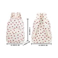 thumbnail image 3 of Backpack for Teen Corduroy Bookbag 17inch Cute Strawberry Print Backpacks for Women Travel Casual Daypacks, 3 of 5