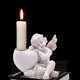 thumbnail image 3 of Candelabro de ángel de resina de hadas de Cupido Portavelas Artesanía Escultura de arte (J) Ndcxsfigh Nuevos Originales, 3 of 8