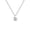 White Gold, variant on 14K Gold Plated Dainty Statement Pendant Necklaces for Women - Hammered Circle Beachy Summer Conch Seashell Pendants - Knit Tightened Rope Chain Necklace
