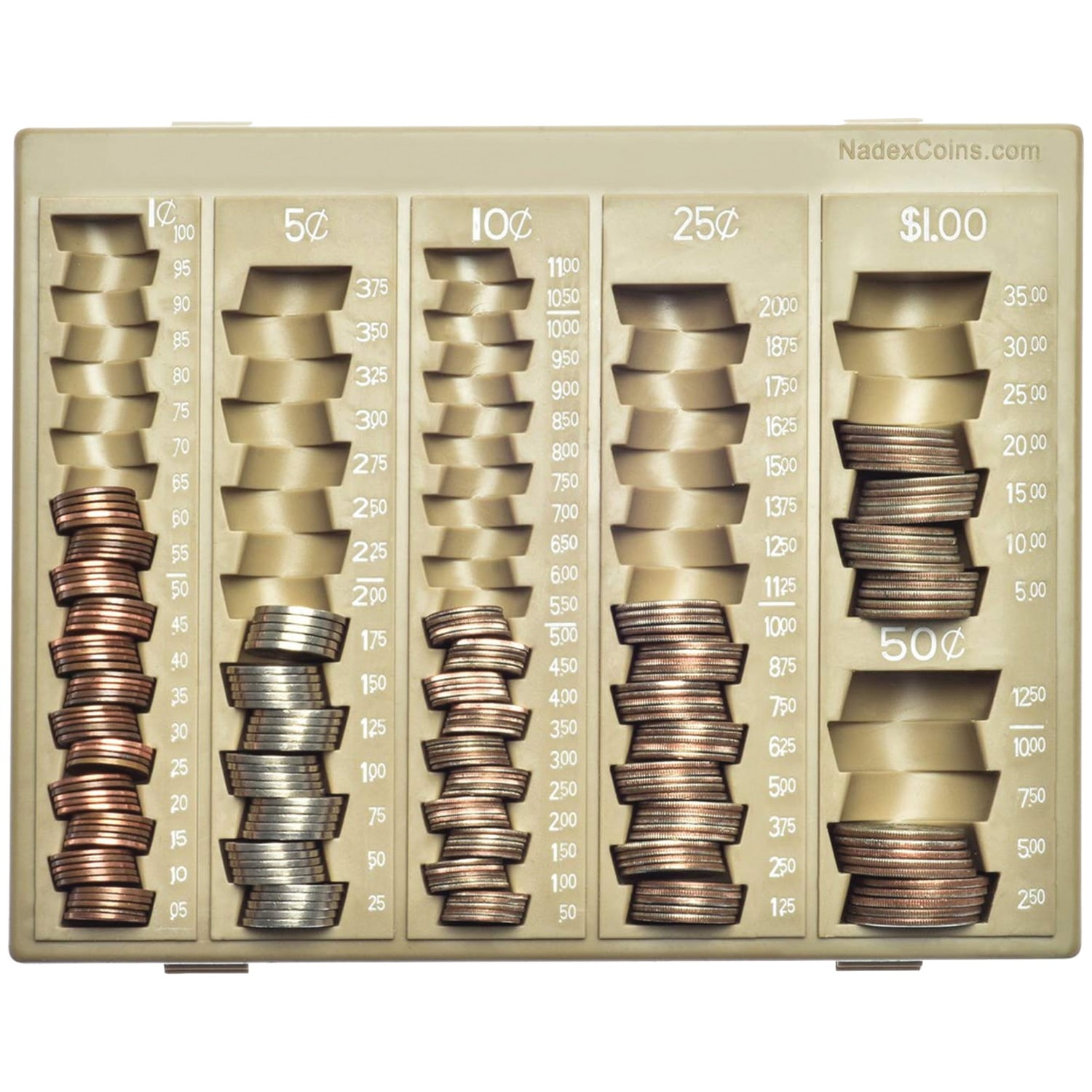 Nadex Coins NCS81003 Coin Handling Tray (Gray)