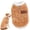 Orange, variant on Dog Sweater - Classic Check Pattern Soft Warm Polyester with D-Ring & Leash Hole for Small/Medium/Large Dogs Cold Weather Outerwear,Orange,S