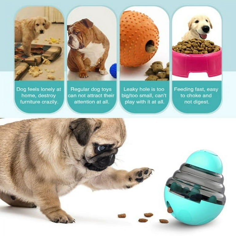 Cheers.US Interactive Food Ball for Dogs, Pet Slow Feeder Ball