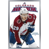 NHL Colorado Avalanche - Nathan MacKinnon Feature Series 23 Wall Poster, 14.725" x 22.375" Framed