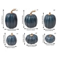 thumbnail image 2 of Thanksgiving Mantel Accent, Harvest Cream Artificial Pumpkins Faux Cream Pumpkins Foam Decorative Pumpkins for Fall Farmhouse Autumn Wedding Halloween Thanksgiving Rustic Harvest Centerpiece, Pink, 2 of 8