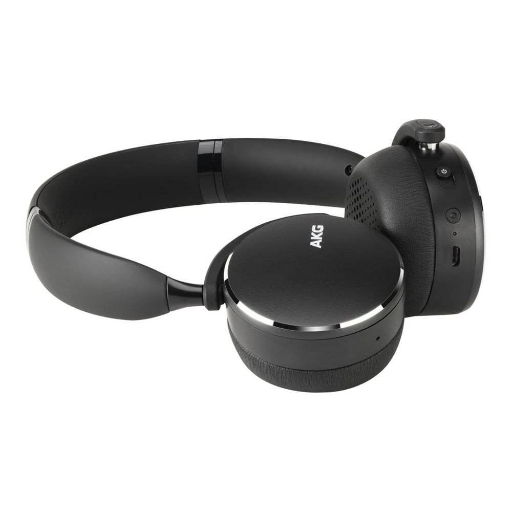 AKG Y500 Headphones with mic onear Bluetooth wireless black