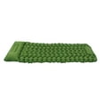 thumbnail image 2 of Camping Sleeping Pad, Foot Inflatable Portable Camping Air Mattress Waterproof Ultralight Inflatable Sleeping Mat with Pillow & Carry Bag, for Backpacking, Hiking, Tent, Traveling, 2 of 7