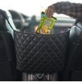 thumbnail image 1 of Bolsa de almacenamiento para asiento de automóvil, organizador de respaldo de asiento de automóvil, bolso organizador de automóvil de gran capacidad para cartera y artículos de bolsillo pequeños, 1 of 5