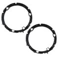 thumbnail image 1 of Unidades de Reemplazo de Anillos de montura de lente Hugo E Negro 2 Piezas, 1 of 10