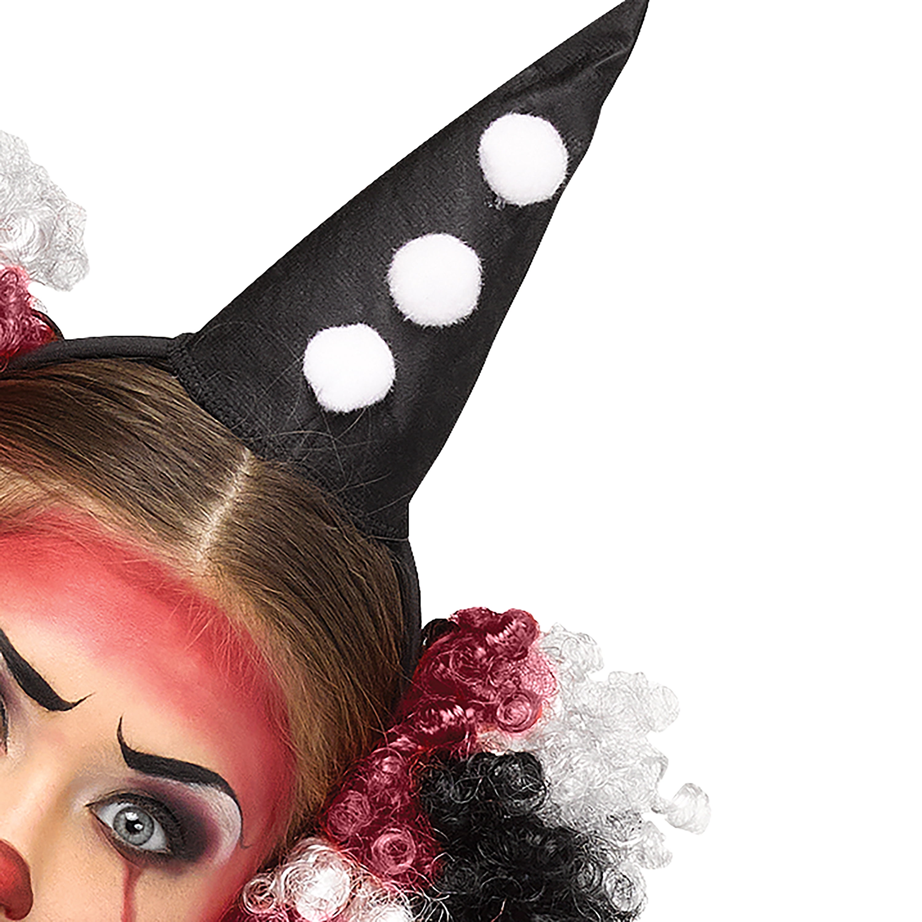 Haunted Harlequin Halloween Costume for Children, Girl's Size XL (14/16), by Way to Celebrate