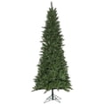 thumbnail image 1 of Vickerman 491256 - 10' x 52'' Chaska Pencil Pine 950 Warm White LED Lights Christmas Tree (A173786LEDEZ), 1 of 1