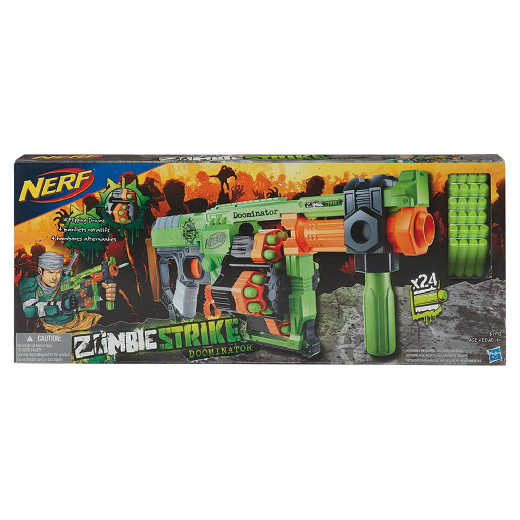 Nerf doominator zombie strike metralhadora - original e super conservada em  perfeito estado.