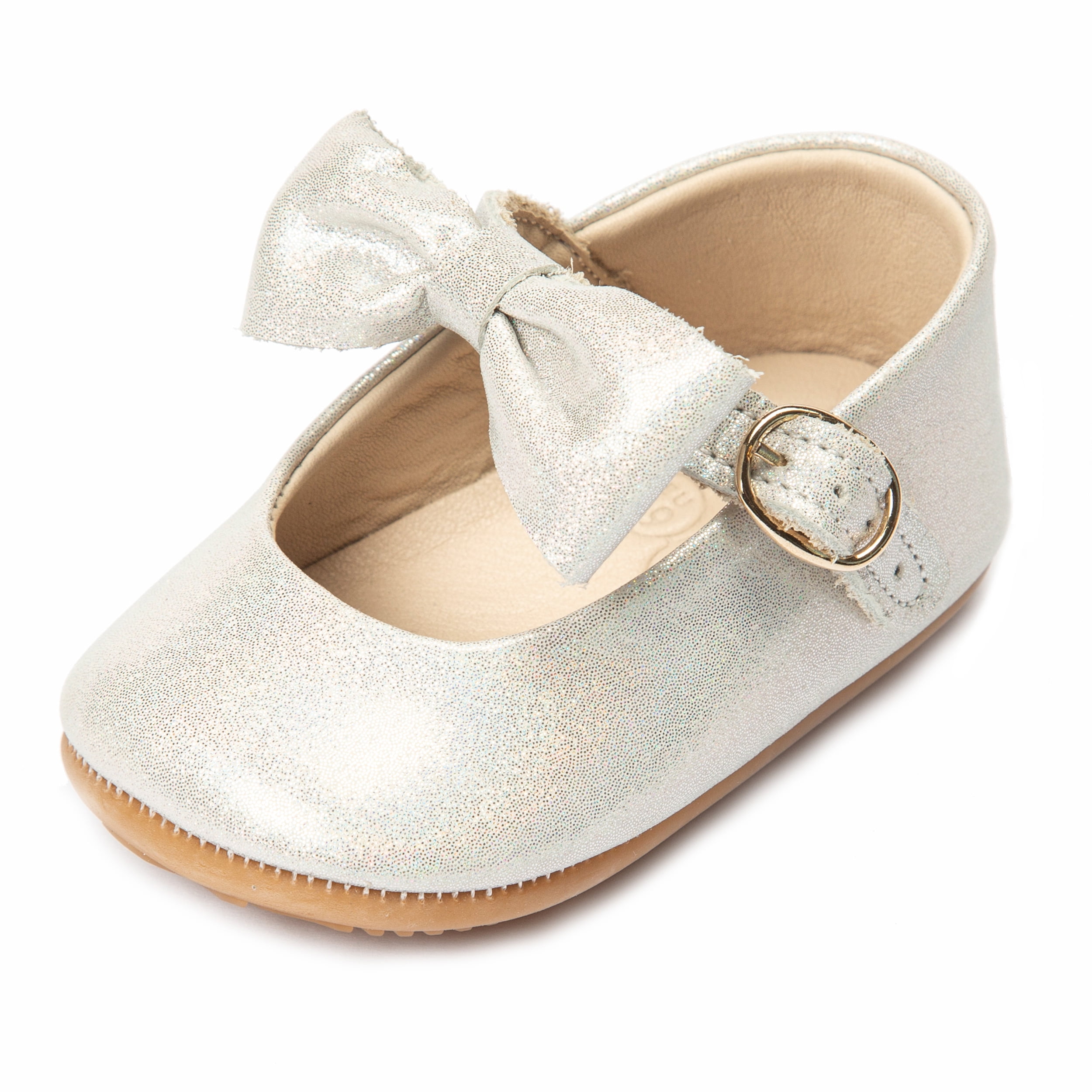 girls cream dress shoes