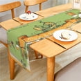 thumbnail image 4 of Autumn Pumpkin Maple Leaf Luxury Wedding rations Home Party Tablecloth Cafe Table r Table Runners for Home Kitchen, 4 of 5