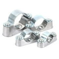 thumbnail image 5 of 1Pcs Round Hardware Fastener With Screw 16mm-50mm Aluminum Alloy / 304 Stainless Steel Off-Wall Code Saddle Card Pipe Clamp ALUMINUM ALLOY 50MM, 5 of 8