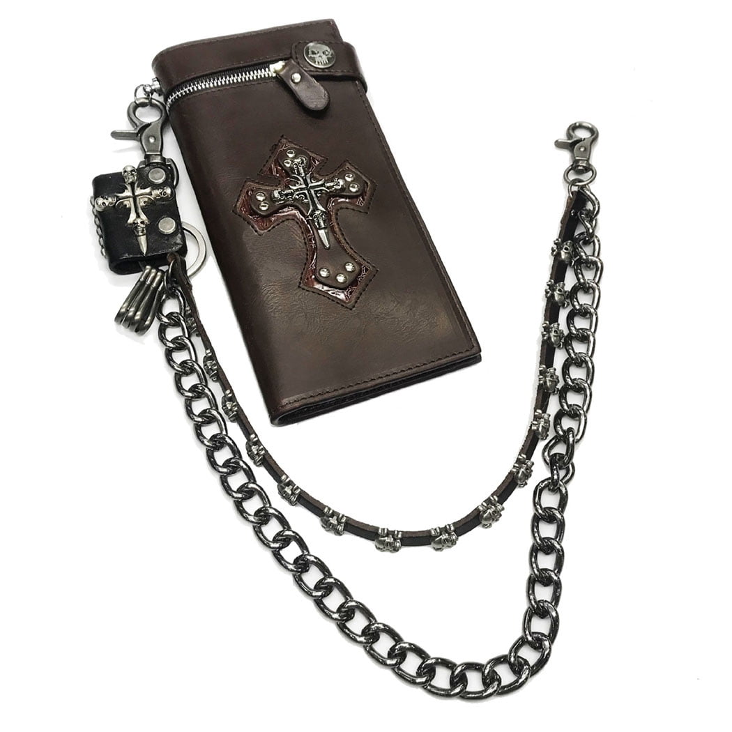 Men Pants Chain Fashion Punk Skeleton 