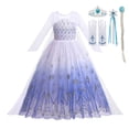 thumbnail image 5 of Disney vestido de princesa para niña, disfraz de Elsa, Anna, Rapunzel, ropa de fiesta de cumpleaños para niño, Carnaval, Cosplay, Frozen1/2, Cenicienta, 5 of 5