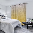 thumbnail image 5 of Nanqianyi Gradient Yellow Blackout Curtains With Grommet Drapes,2 Panels,52x96 inch,Room Darkening Thermal Insulated Window Curtains, 5 of 8