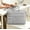 16inch, Gray, variant on Laptop Sleeve Case 14 inch, with Large Capacity Side Pockets and Durable Handle, Waterproof, Shockproof, Padded Compartments, Zippered Accessory Storage, Pink