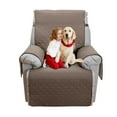 thumbnail image 6 of Sanmadrola Recliner Chair Cover, Recliner Cover Non-Slip Dog Chair Cover with Pocket and Elastic Straps, Reclining Couch Covers for Pets, Dogs (28 inch" Taupe), 6 of 8