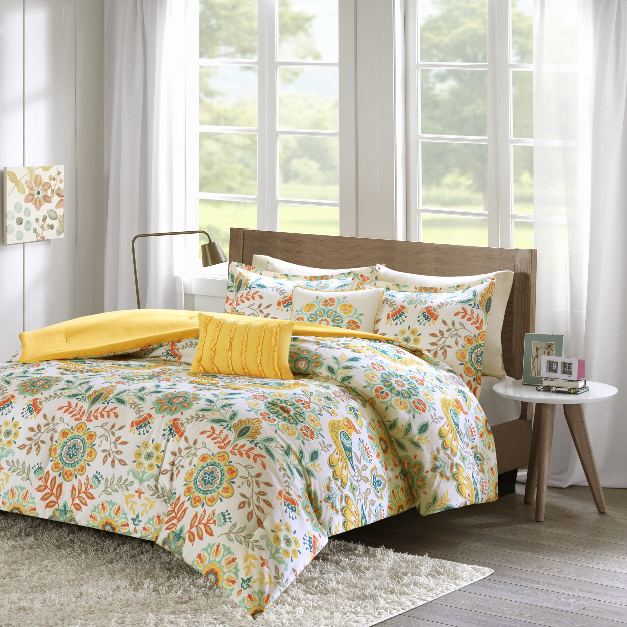 Fiesta Ava 4-piece Comforter Set with 