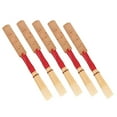 thumbnail image 3 of 5Pcs Soft Bamboo, Medium Strength Oboe Reeds for Beginners with Plastic Case Tube, 3 of 7