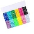 thumbnail image 1 of 19200pcs 12-Color FlatBack Crystal Rhinestones Nail Rhinestones accessories Round Crystal Art Decoration DIY Craft, 1 of 9