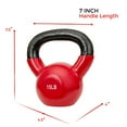 thumbnail image 3 of Sunny Health & Fitness Vinyl Coated Kettle Bell, 3 of 4