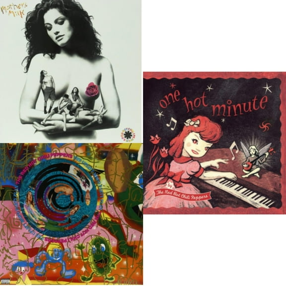 Mother's Milk & Uplift Mofo Party Plan & One Hot Minute [LP Vinyl Bundle]