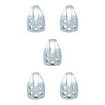 thumbnail image 1 of VONKY 1/2/3/5 Climbing Pulley Rescuing Hauling Rigging Pulleys Pulley Equip Micro Grey 5PCS, 1 of 1