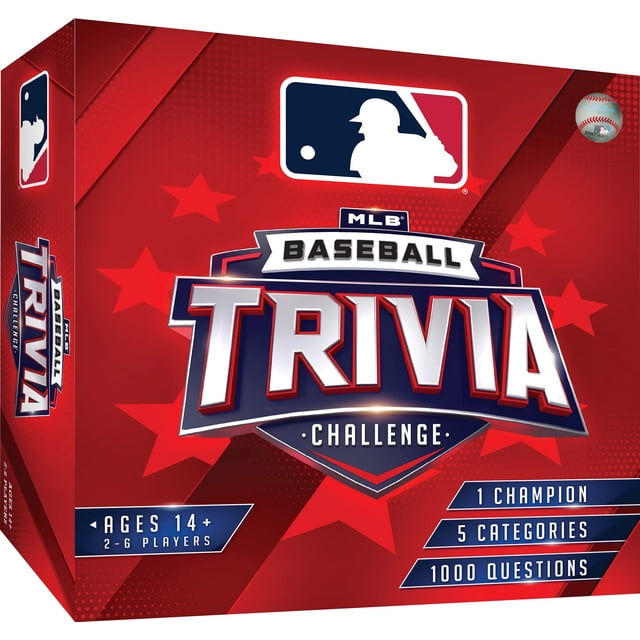 Juego de mesa MasterPieces MLB Baseball Trivia 1000 preguntas