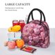 thumbnail image 5 of Fotbe Pink Glitter Heart Candy Bolsa de Almuerzo con Estampado, Lonchera Aislada, Contenedor de Comida Reutilizable Tipo Cooler a Prueba de Fugas, 5 of 6
