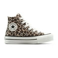 thumbnail image 2 of Converse Chuck Taylor All Star Lift HI Girls Sneakers Color: Black Size: 3, 2 of 4