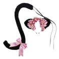thumbnail image 1 of Conjunto de Disfraz Cosplay Baoblaze Gatito Gato Negro Rosa, 1 of 6