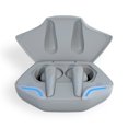thumbnail image 1 of Seitruly Auriculares 5.0 compatibles con Bluetooth Auriculares recargables con cancelación de ruido con estuche de carga Auriculares ergonómicos Cables de audio/vídeo Gris, 1 of 6