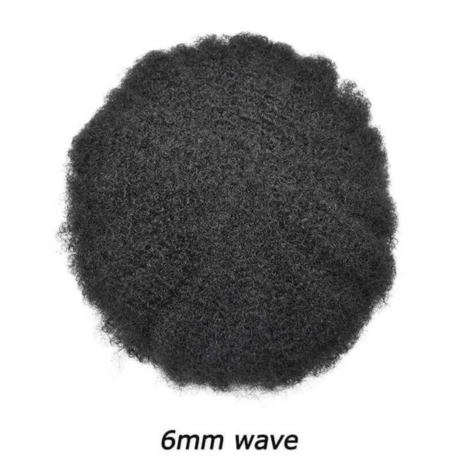 Black Men African Curly Wig - Breathable and Natural-Looking Men's Wig for Fashion and Daily Wear Breathable, lightweight