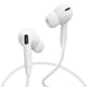 thumbnail image 2 of Adecuado para auriculares con cable de tercera generación de Apple, auriculares internos de cabeza plana para teléfono móvil con control de cable Lightning, 2 of 3