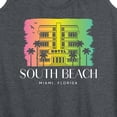 thumbnail image 3 of Instant Message - South Beach Florida  - Women's Racerback Tank Top, 3 of 6