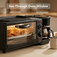 thumbnail image 3 of TAZTIR Tabletop Oven Black Commercial, 3 of 9