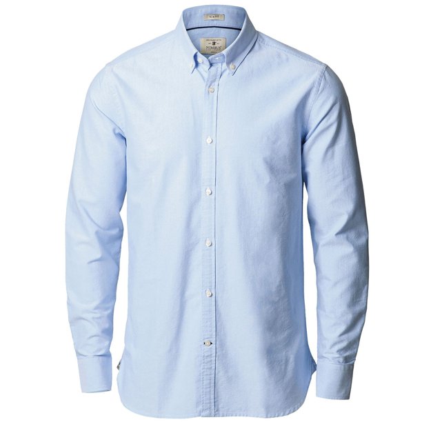 Nimbus - Camisa de manga larga modelo Rochester para hombre (Azul claro) Nimbus UTRW5439_lightblue