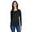 BLACK, variant on A4 Ladies' Long Sleeve Cooling Performance Crew Shirt - NW3002