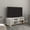 White, variant on Adel 51" Wide TV Stand with One Door Cabinet, Four Open Shelves, Modern Media Console