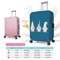 thumbnail image 6 of Kll Nurse Doctor Gnomes Luggage Cover Suitcase Cover Suitcase Protector-Small, 6 of 8