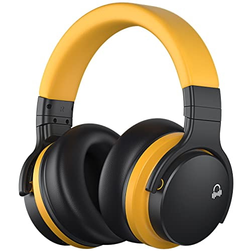 Millones de vendidos Auriculares clásicos E7 con cancelación activa de ruido con sonido HD mejorado, auriculares inalámbricos Bluetooth sobre la oreja, comodidad inigualable, graves profundos y vívido
