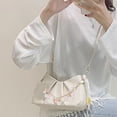 thumbnail image 5 of 2Pcs Purse Chain Strap Extender 8.3" Short Gold Purse Strap Replacement Decorative Enamel Heart Resin Pearl Charm Bag Handle Chain with Buckle for Handbag Clutch Shoulder Tote Bags Wallet Pink 2pcs, 5 of 9