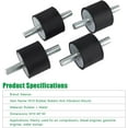 thumbnail image 5 of Anti Vibration Shock Absorber For Air Compressor Pump, Rubber Vibration Isolator With Easy Installation And Wide Application Range, High Quality Materials Provide Strong Connection (4Pcs), 5 of 5