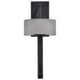 thumbnail image 3 of Nuvo Lighting Overtop 10W LED Large Wall Lantern Matte Black & Silver, 3 of 5